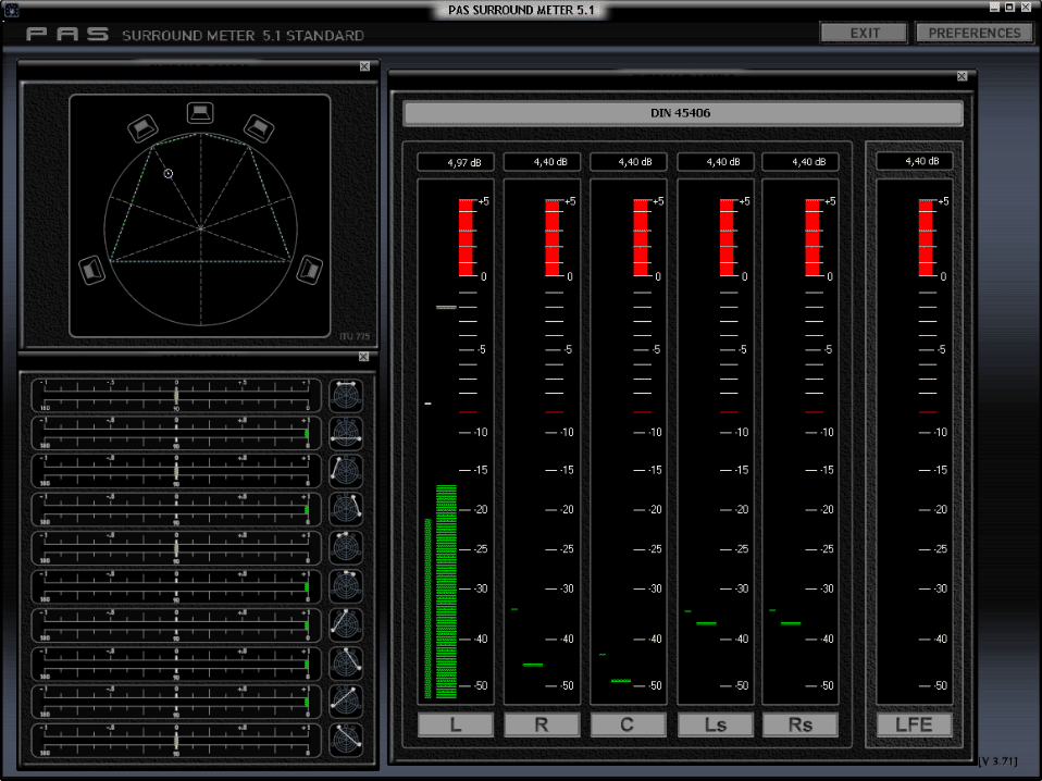 surround meter dolby 5.1 surround-meter
